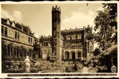 Postkarte Schloss Eckberg 1939