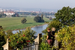 Blick auf Stadt